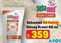 SEBAMED 50 FAKTÖR GÜNEŞ KREMİ 50 ML SEBAMED 50 FAKTÖR GÜNEŞ KREMİ 50 ML